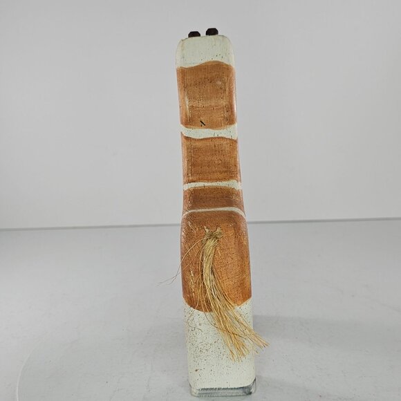 Handcrafted Wooden Giraffe Figurine Animal Decor Collectible Unique Home Accent - Picture 8 of 8